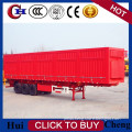 ISO,CCC certification factory supply 3 axle enclosed car trailer ,box semi trailer, cargo trailer